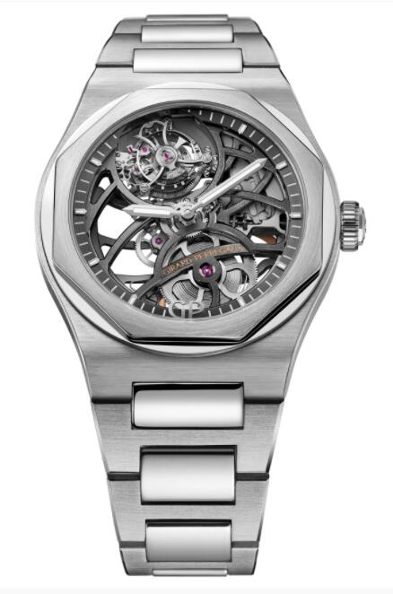 Replica Girard Perregaux Laureato Flying Tourbillon Skeleton 99110-53-001-53A watch
